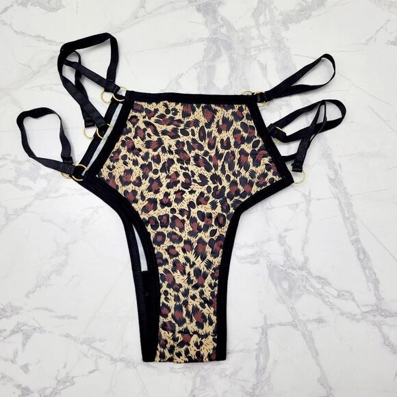2/$20 Brand New Sexy Leopard Pattern Underwear Panties Size: Large - Picture 6 of 7